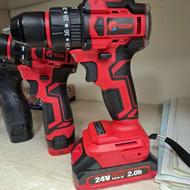 دریل شارژی موتور براشلس سه نظام فلز آکبند