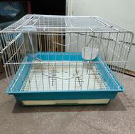 قفس خرگوش و خوکچه همراه با آبخوری ساچمه ای و غذاخوری