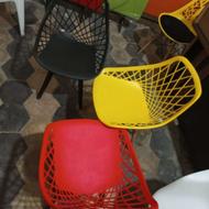 ست میزوصندلی پلاستیکی وفایبر غذاخوری