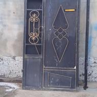 درب پارکینگ بهترین ورق وقفل ولولا ورق 2میل چ چوب 4در8