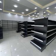 پیشخوان شیشه ای ترک استند پانچی قفسه فلزی قفسه فروشگاهی رگال