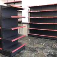 استند ایستاده چرخدار هایپری قفسه فروشگاهی قفسه فلزی میز ثابت