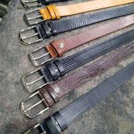 کمربند های چرم طبیعی گاوی و گاومیشی