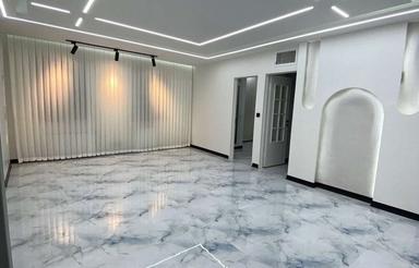 72متر غرق نور+سالن پرده خور/دیزاین شده کم واحد