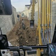 اجاره بیل مکانیکی مینی بیل بابکت در شهریار ملارد باغستان و..