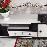 میز تلویزیون دو تیک برای تلویزیون 65 ینج