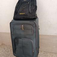 چمدان سایز بزرگ کوله هم سایزبزرگ