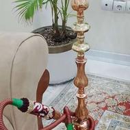 قلیان برنجی میوه آیی دو سیب