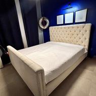 تخت دو نفره کینگ ترک لمسه و تشک