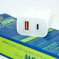 شارژر دیواری ریمکس 20 وات مدل RP-U68