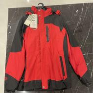 ست لباس اسکی کلمبیا تیتانیوم قرمز نو سایز XL