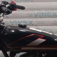 کمک عقب موتور باک مشکی اگزوز سیلور