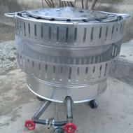 تنور گازی استوانی 50 در 60
