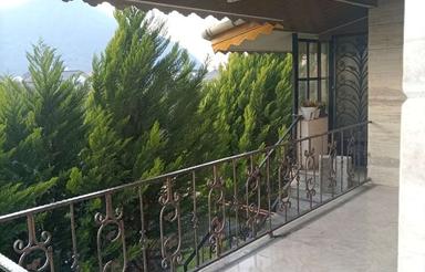 اجاره ویلای دوطبقه در یک مکان آرام با ویوی ابدی