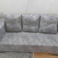 مبل راحتی با پایه های فلزی