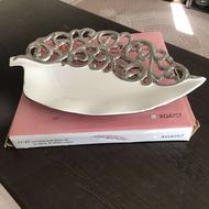 ظرف سرامیکی طرح برگ