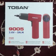 پیچ گوشتی شارژی خانگی توسن مدل 9005