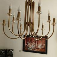 لوستر دو عدد سالم و جنس عالی فلزی