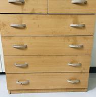 دراور کارکرده سالم شش کشو قفل دار