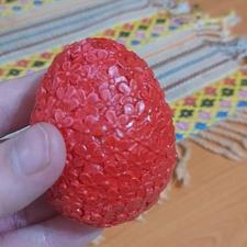 سازه سنگ مصنوعی تخم مرغ رنگی