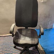 صندلی چرخدار پشت بلند