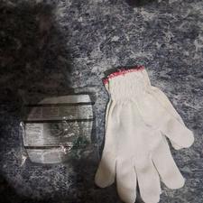 دستکش‌‌ وماسک‌ فیلتر دارنخی‌ کار