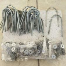 پی و مهره و پیچ تمام رزوه طرح U