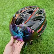 کلاه دوچرخه عینک دار