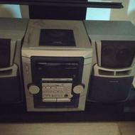 دودستگاه ظبط وپخش سی دی