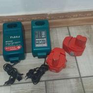 باطری‌ وشارژر‌ دریل