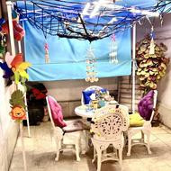 میز 4 نفره پلاستیک فشرده قابل شستشو