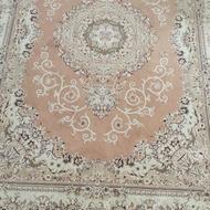 2عدد فرش 500شانه گل برجسته دارای چند درصد ابریشم