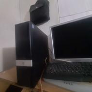 کیس و سیستم 5 هسته ای و مانیتور