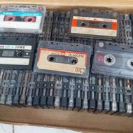 نوار کاست قدیمی درهم