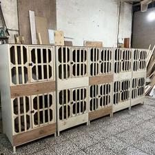 ساخت قفس لوکس و گنجه مرغ و خروس لاری و جفت کن کبوتر ، کفتر