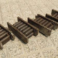 4 عدد تانک آلمانی، اسکیت حمل بار فوق سنگین