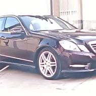 بنز قهوه ای متالیک E300