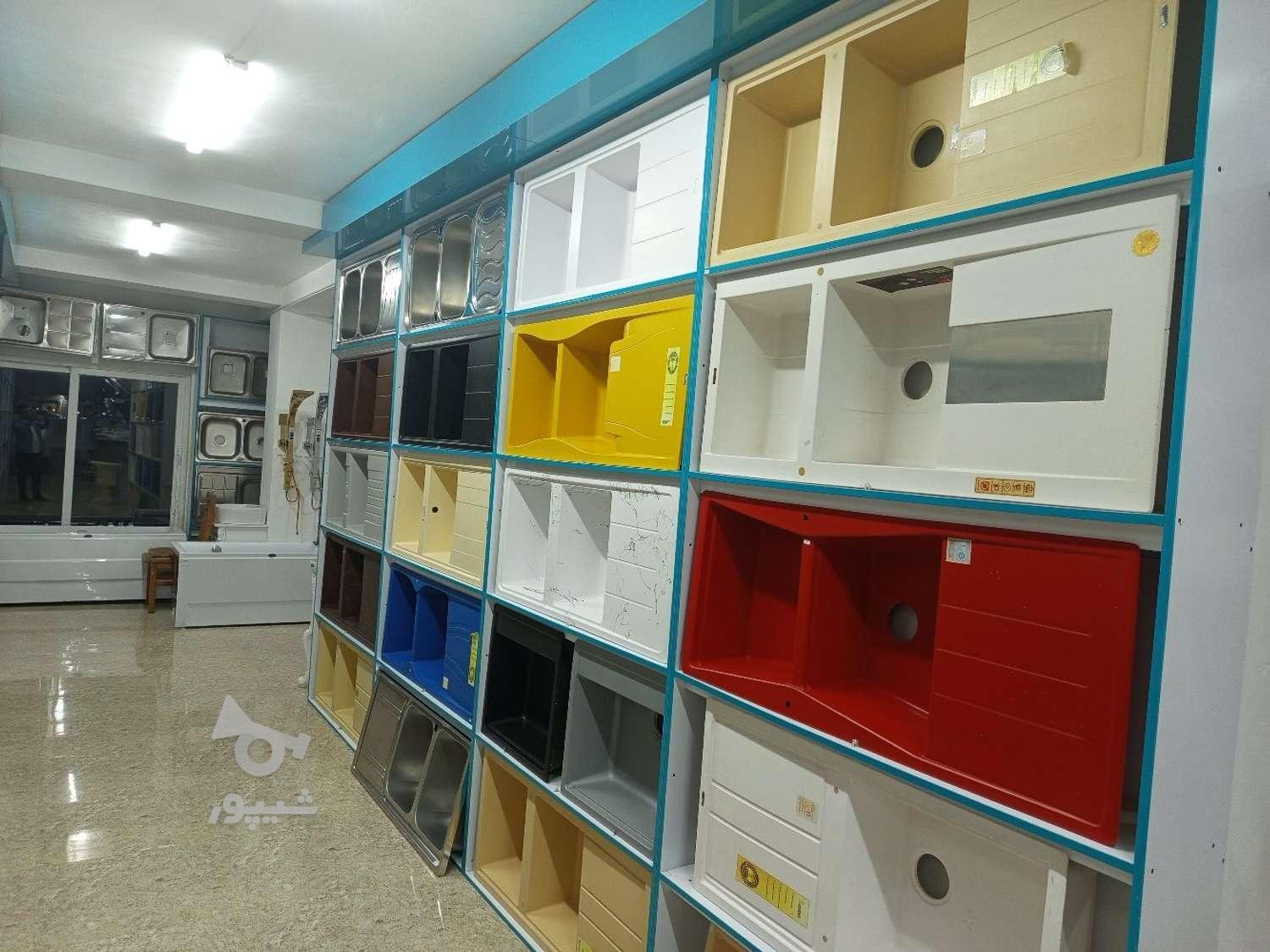 سینک گرانیتی تک لگن