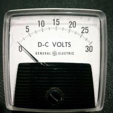 ولت متر dc عقربه ای جنرال الکتریک