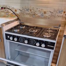 گاز 5 شعله طرح فر