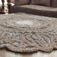 رومیزی دانتل سنگ دوزی