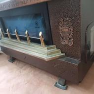 بخاری گازی شومینه ای تابان