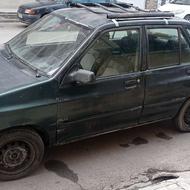 پراید 82 سبز یشمی