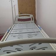 تخت بیمار(بیمارستانی) سه شکن