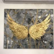تابلو بوم طرح بال فرشته