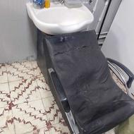 صندلی آرایشگاه و صندلی سرشور بدون سرشور فقط بدنه اش فروشی