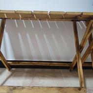 میز و صندلی چوبی