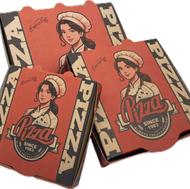 تولید جعبه پیتزا کارتن پیتزا اسنک کاغذ ساندویچ چاپ جعبه