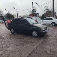 پراید مدل 88 سه لکه رنگ