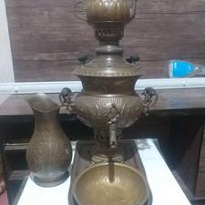 سماور برنجی 3 لیتری جنس سنگین